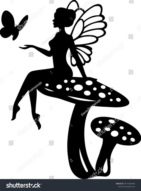 Sitting Fairy Silhouette Royalty-Free Images, Stock Photos & Pictures ...