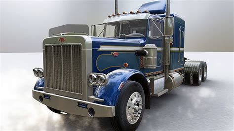 Peterbilt 359 Complete 3D model | CGTrader