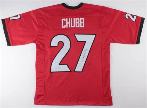 Nick Chubb Signed Georgia Bulldogs Jersey (JSA COA) | Pristine Auction