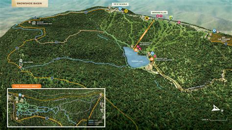 Trail Maps, Backcountry Maps, Ski Maps at Snowshoe Mountain