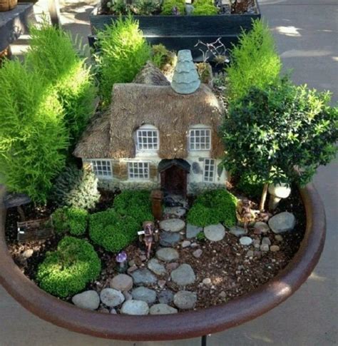 Amazing Miniature Garden Designs To Create A Tiny Realistic Landscape In Your Backyard