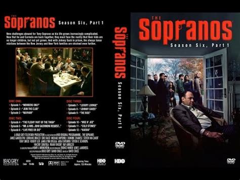 The Sopranos TV Show Season 6 Part 1 Unboxing - YouTube