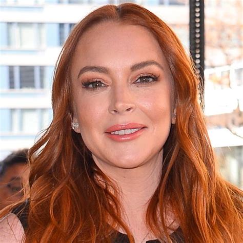 Lindsay Lohan Glows In A Shimmering, Silky Bronze Fit At A 2023 NYFW Show | Flipboard