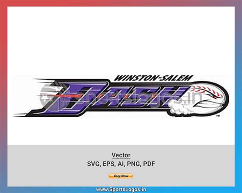 Winston-Salem Dash - Baseball Sports Vector SVG Logo in 5 formats ...