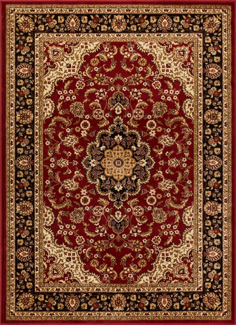 Noble Medallion Red Persian Floral Oriental Formal Traditional Area Rug 2x4 ( 2'3" x 3'11 ...