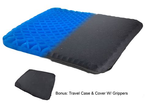 Honeycomb Gel Support Seat Cushion - Orthopedic, Non-Slip, Ergonomic ...