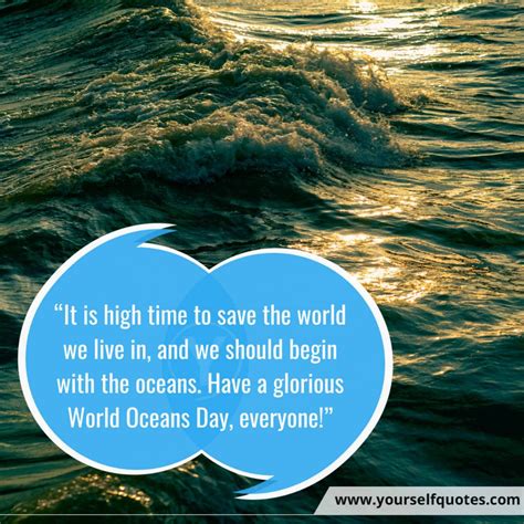 World Ocean Day Quotes, Wishes, Messages To Acknowledge Importance of ...