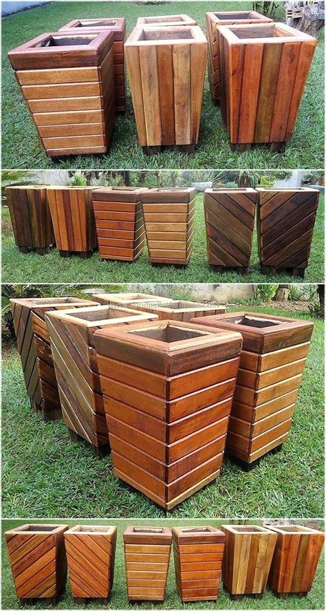 Let’s craft these wooden pallet planter boxes for your garden and outdoor area that will able ...