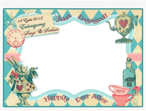 ponerse nervioso Universal Intentar alice in wonderland clip art borders grupo borgoña Barrio