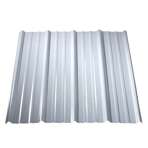 Metal Sales Classic Rib 3-ft x 12-ft Ribbed Steel Roof Panel at Lowes.com