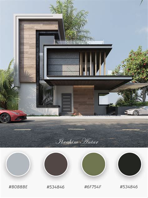 House Exterior Color Palette - Image to u