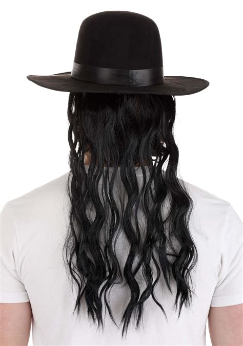 Deluxe WWE Undertaker Adult Costume Hat Accessory | WWE Costume Accessories