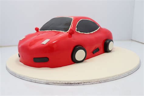 Red Car Birthday Cake - Bakisto.pk Lahore - birthday cake lahore