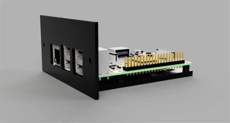 Raspberry Pi 3 Rack Mount by kabuki | Download free STL model | Printables.com