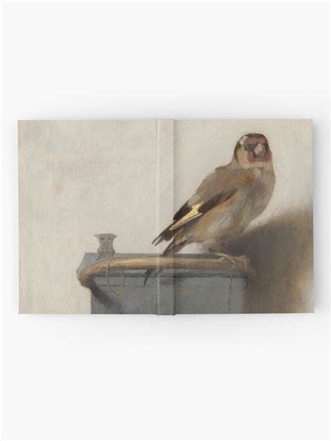 "The Goldfinch (High Resolution), Carel Fabritius" Hardcover Journal for Sale by Rolodex | Redbubble