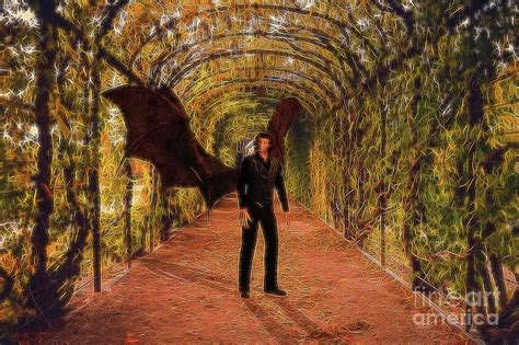 The Vampire in the Garden Digital Art by Esoterica Art Agency | Fine Art America