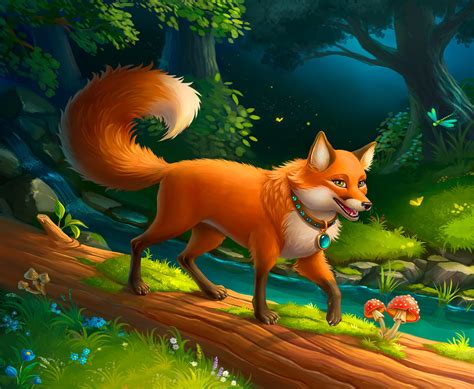 Forest Fox Wallpapers - Top Free Forest Fox Backgrounds - WallpaperAccess