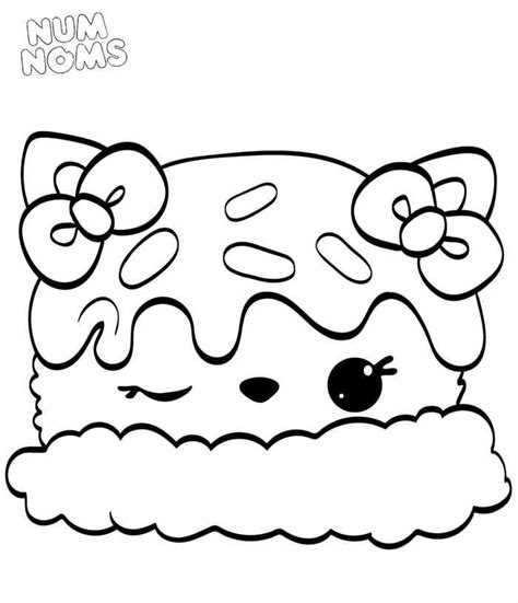 Printable Num Nom Coloring Pages PDF - Coloringfolder.com | Boyama ...