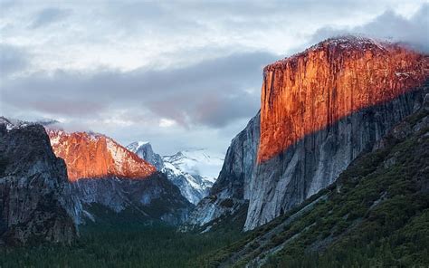 HD wallpaper: apple beautiful computer, mountain, scenics - nature ...