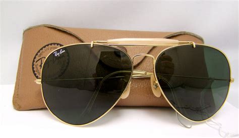 Outdoorsman Ray Ban 62 14 AVIATORS Made in USA with vintage