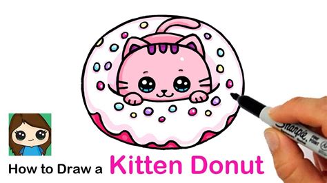 Cách vẽ trang trí doughnut drawing cute Hướng dẫn chi tiết cho từng bước vẽ