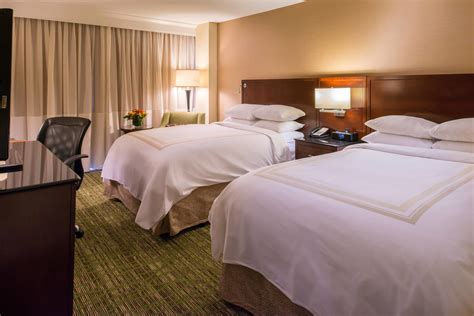 Marriott Memphis East Deluxe Double/Double Guest Room #travel, #holidays, #GuestBathroom ...