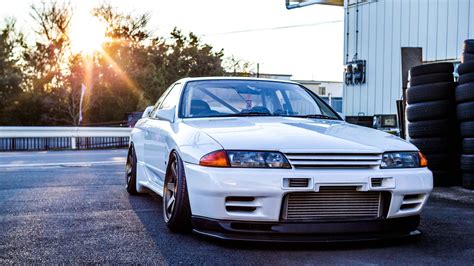 white nissan skyline r32 jdm car 4k 5k hd JDM Wallpapers | HD Wallpapers | ID #41988