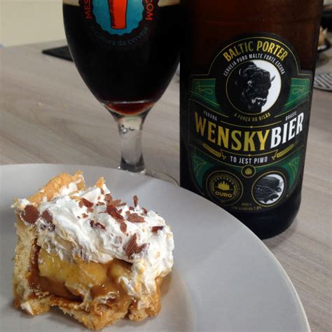 Torta Banoffi x Wensky Baltic Porter #cerveja #harmonizacao #beer #food #pairing | Receitas ...