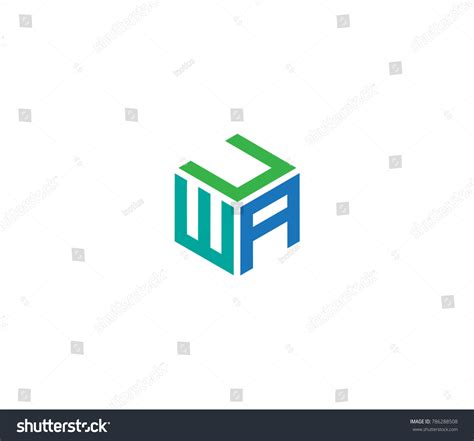 Three Letter Icon Letter Uwa Logo Stock Vector (Royalty Free) 786288508 | Shutterstock