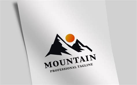 Mountain Logo Template #160880 - TemplateMonster