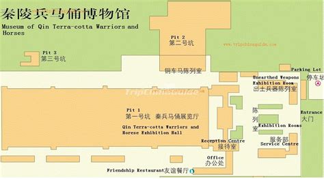 Terracotta Warriors Map - Xian Terracotta Warriors, Pictures of Terracotta Army, Xian, Shaanxi ...