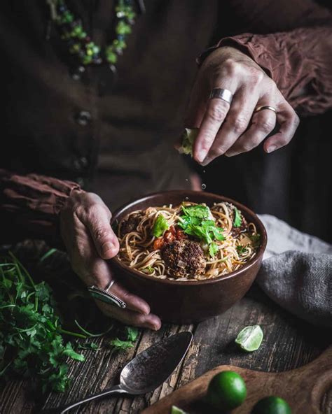 Fideo con Albondigas (Noodle Stew with Meatballs) - Kitchen Wrangler ...