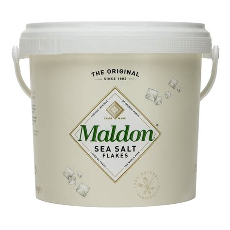 Maldon Sea Salt Flakes Bulk Bucket, 3.1 Lb - Walmart.com - Walmart.com