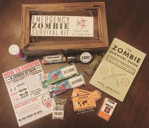 DIY Zombie Survival Kit #zombiesurvivalkit #beprepared #diygifts | Zombie survival kit ...