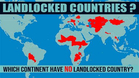 Landlocked Countries | Which Continent Has No Landlocked Country? - YouTube