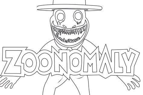 Zoonomaly Coloring Pages - Cartonionline.com