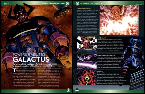 Galactus - Powers & Abilities #GA-03 Villains - Cosmic Marvel Fact File ...