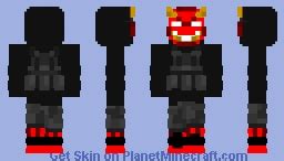 Oni Mask Skin Minecraft Skin