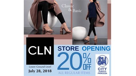 The dominant Filipino fashion brand for women is here; CLN to open on July 28