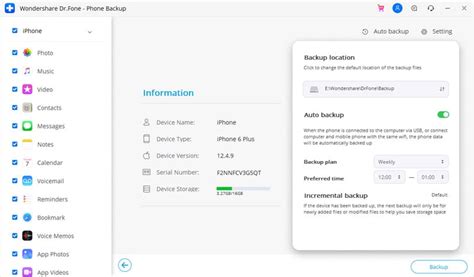 Bakcup and Restore iOS Devices - Dr.Fone How-to Guide