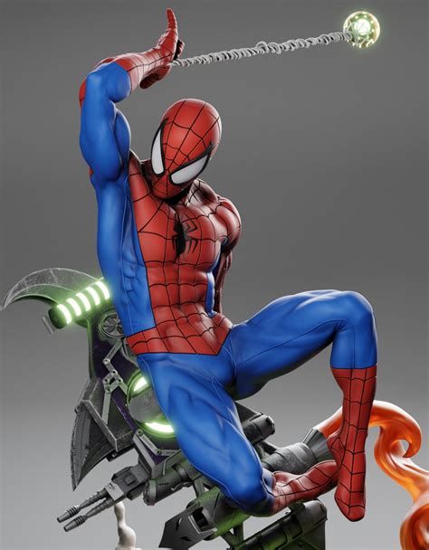 STL file Spider Man 3D Print 🕷️・3D printable design to download・Cults