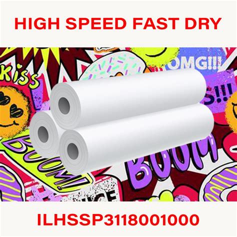 Thermal Sublimation Paper – 31gsm High Speed Sublimation Transfer Paper ...