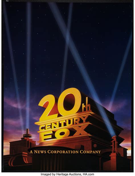 20th Century Fox Promotional Poster (20th Century Fox, 1980s). | Lot #54005 | Heritage Auctions