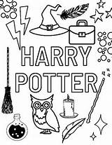 Harry Potter Coloring Page By Riley Smith  TPT sketch template