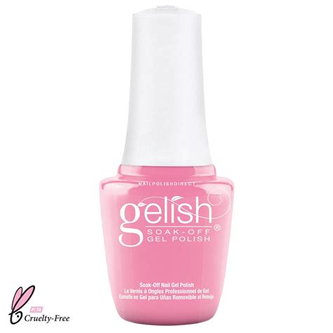 Gelish Cruelty-Free Gel Polish - Make You Blink Pink 9ml | Nail Polish Direct
