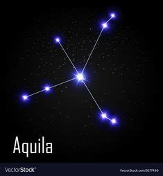 Aquila Constellation | Constellation tattoos, Constellations, Aries ...