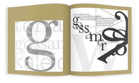 Typography Book on Pratt Portfolios