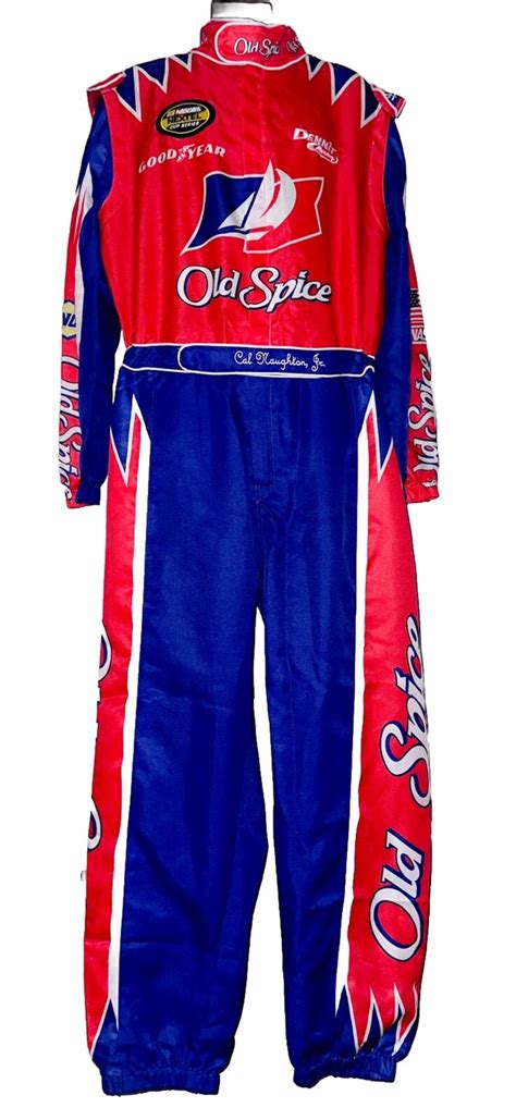 Ricky Bobby Cal Naughton Jr Jumpsuit & Cap Costume Cosplay Talladega ...