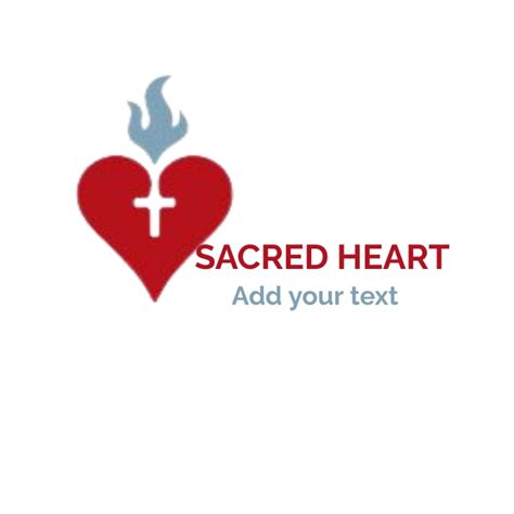 Copy of sacred heart | PosterMyWall