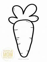 Free Printable Carrot Coloring Page  AllieropHorton sketch template